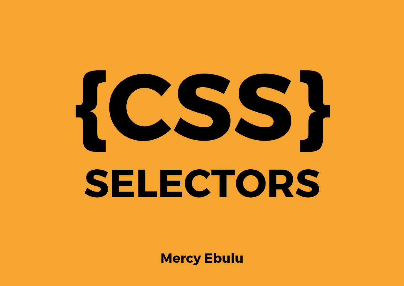 CSS Selectors